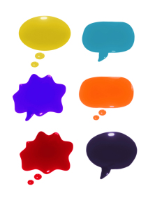 speech bubbles